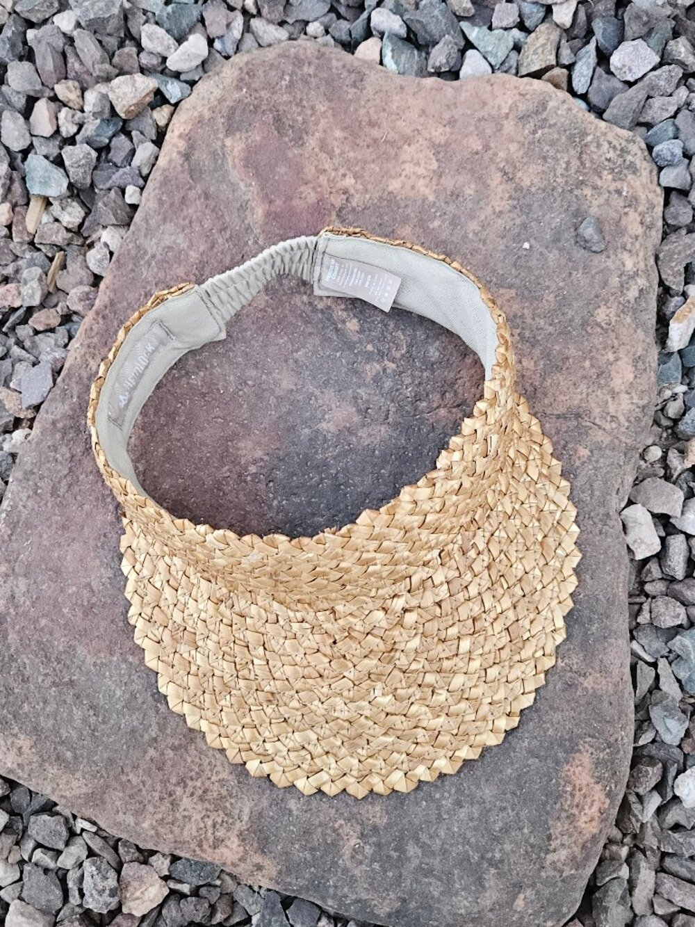 Hemlock Capri Straw Visor